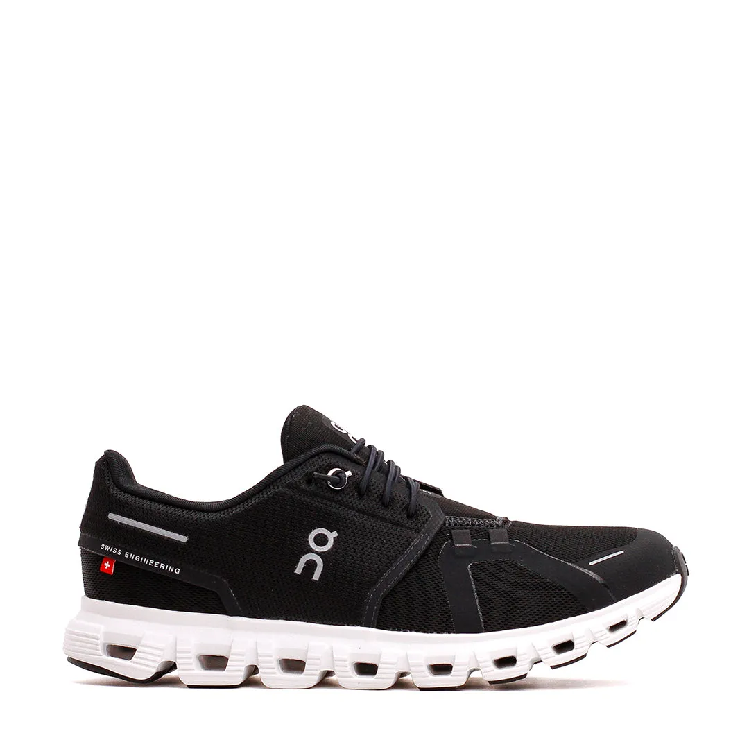 On Men Cloud 6 Black White Core 3MF10070299 midsole retro - style running shoes
