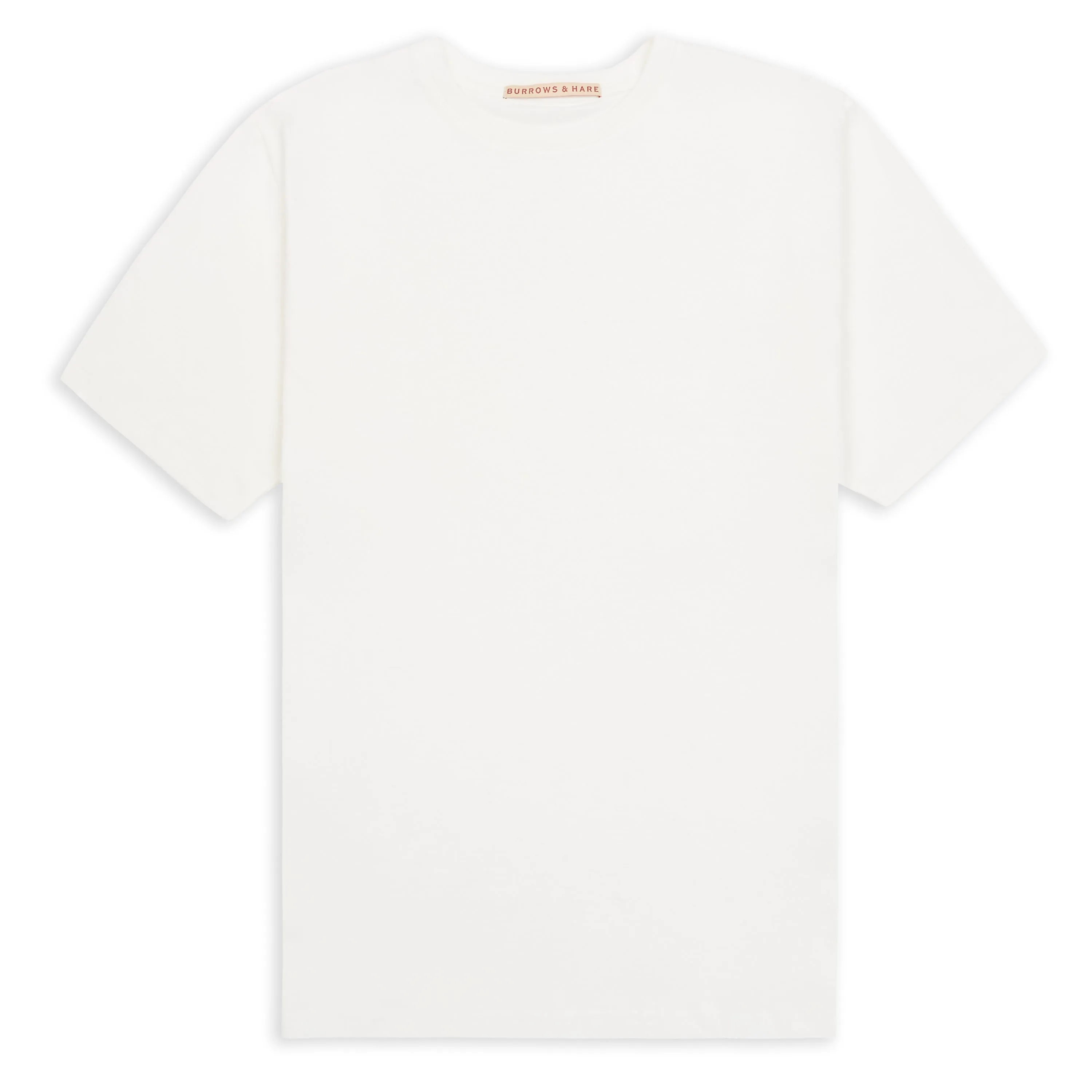 Organic Egyptian Cotton T-Shirt - Off White Minimalist Aesthetic Ultra Soft Texture