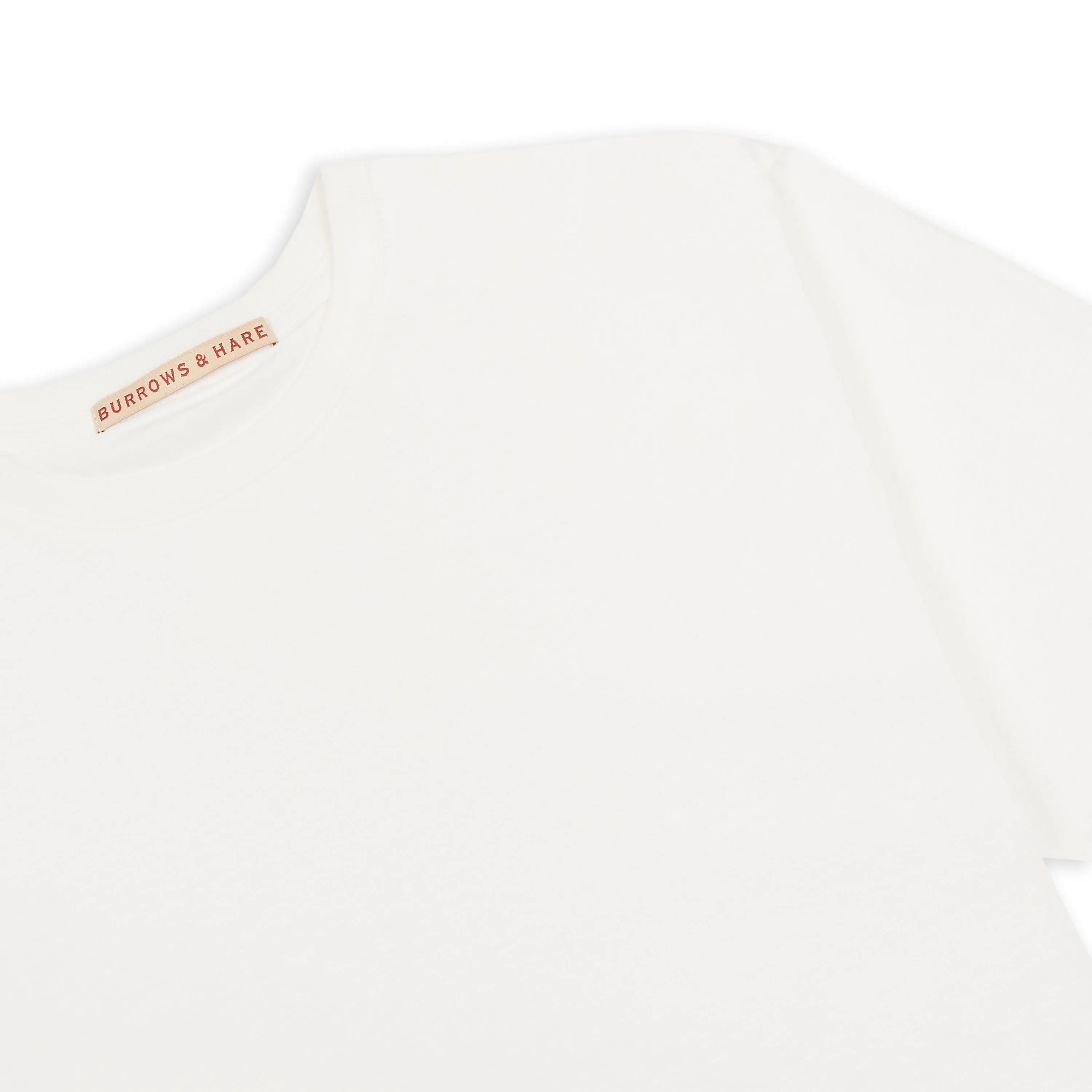 Quick-Dry Fabric Organic Egyptian Cotton T-Shirt - Off White
