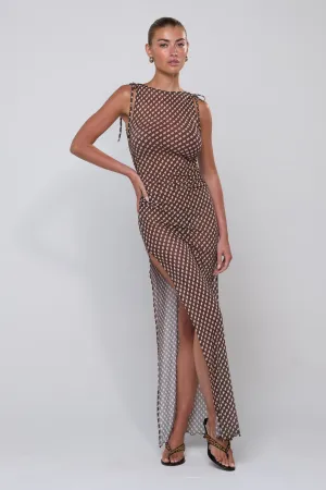 Paige Dress in Tulum Autumn Mood Subtle tone