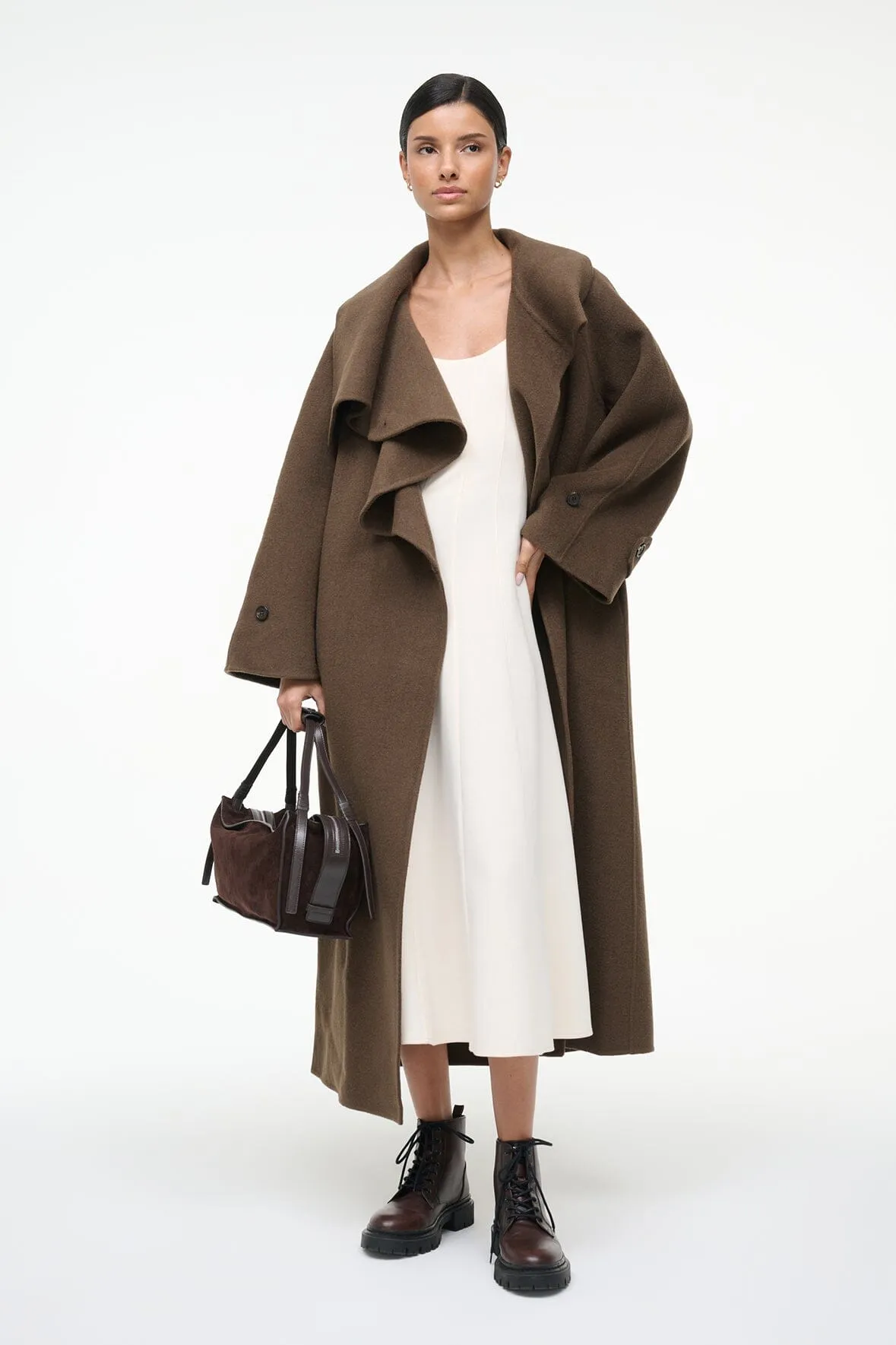 Soft Silhouette CHARLOTTE DRESS | ECRU