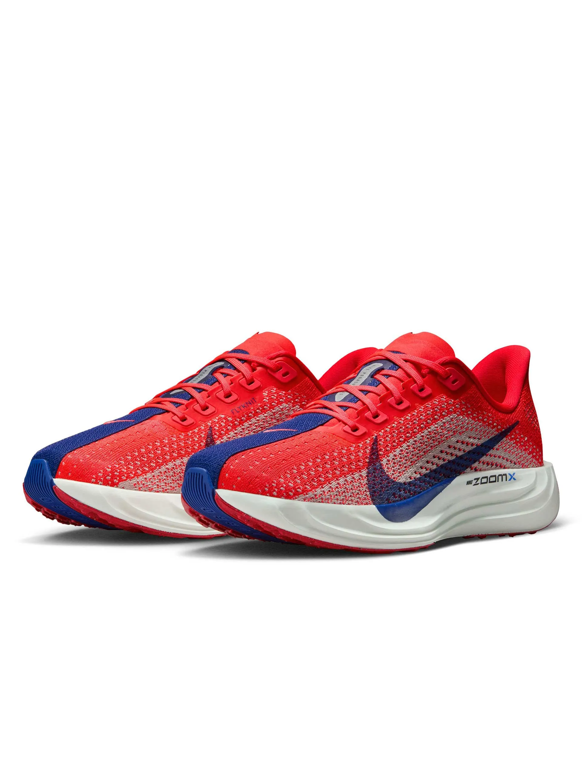 Pegasus Plus Shoes - Bright Crimson/Deep Royal Blue/Silt Red Breathable Upper Design