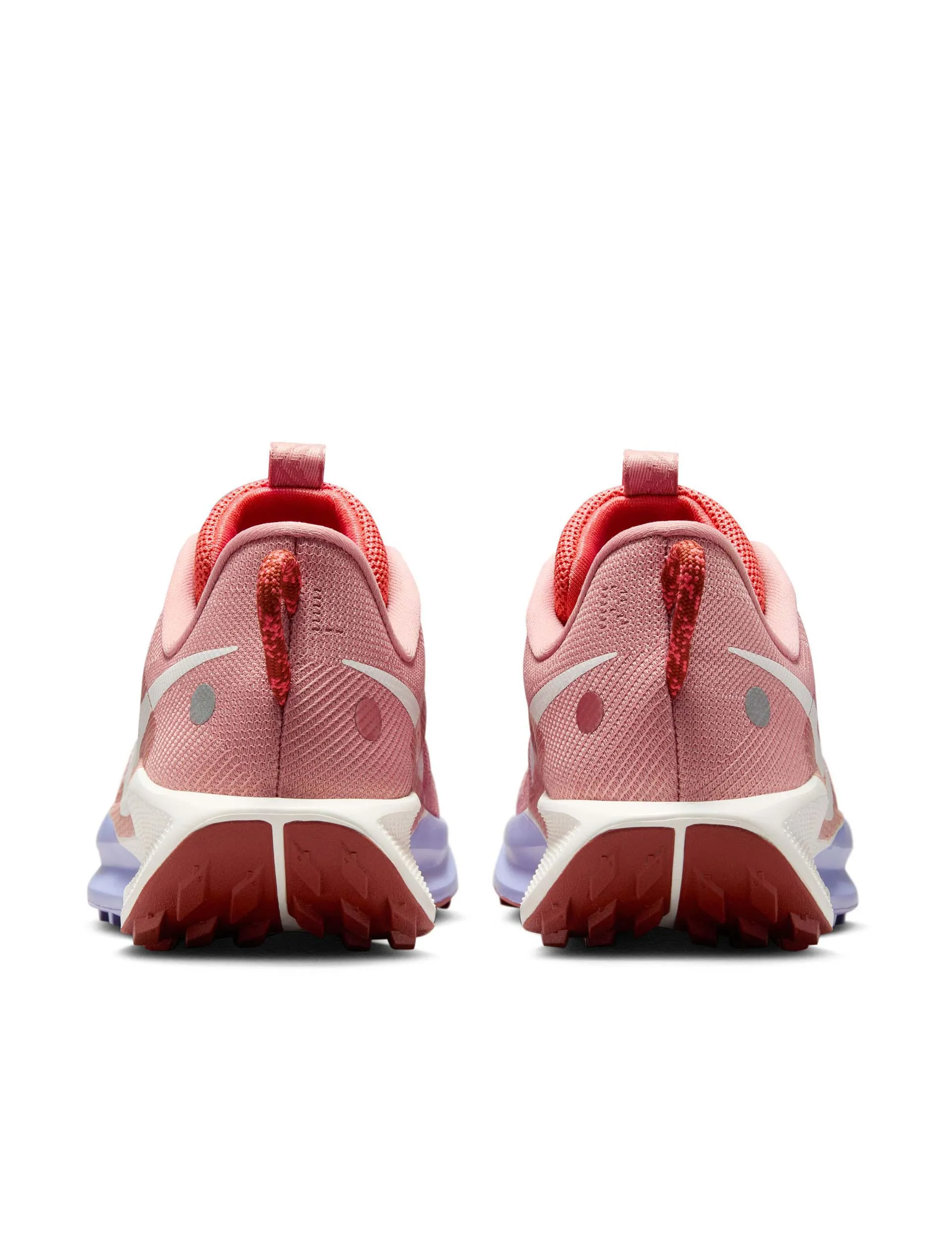 running with a molded insole Pegasus Trail 5 Shoes - Red Stardust/Sail/Lilac Ice/Mars Stone