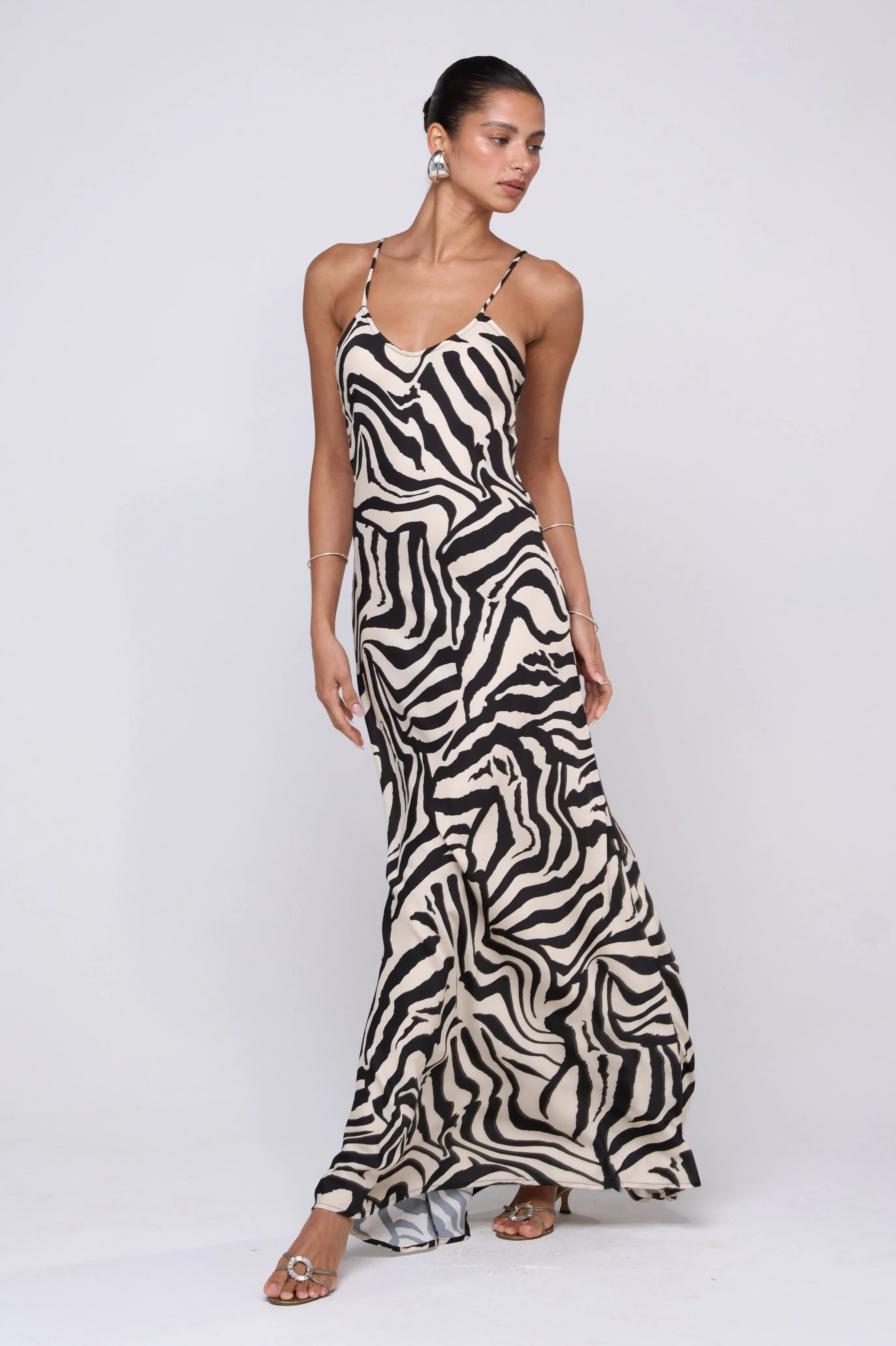 Rose Maxi in Tigris Lounge Moment