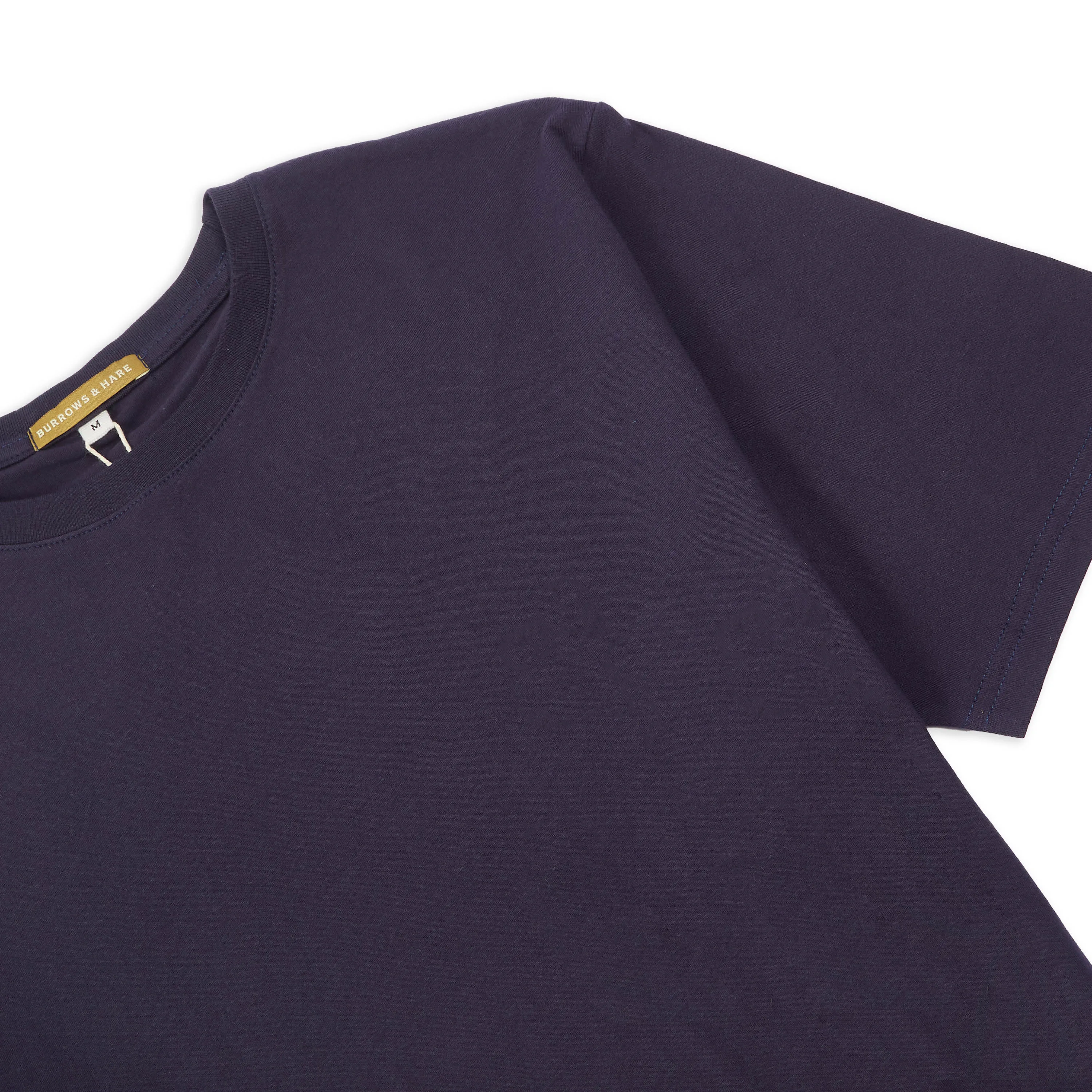 Sporty Active Wear Organic Egyptian Cotton T-Shirt - Navy
