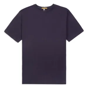 EnhancedDurabilityFinish Organic Egyptian Cotton T-Shirt - Navy