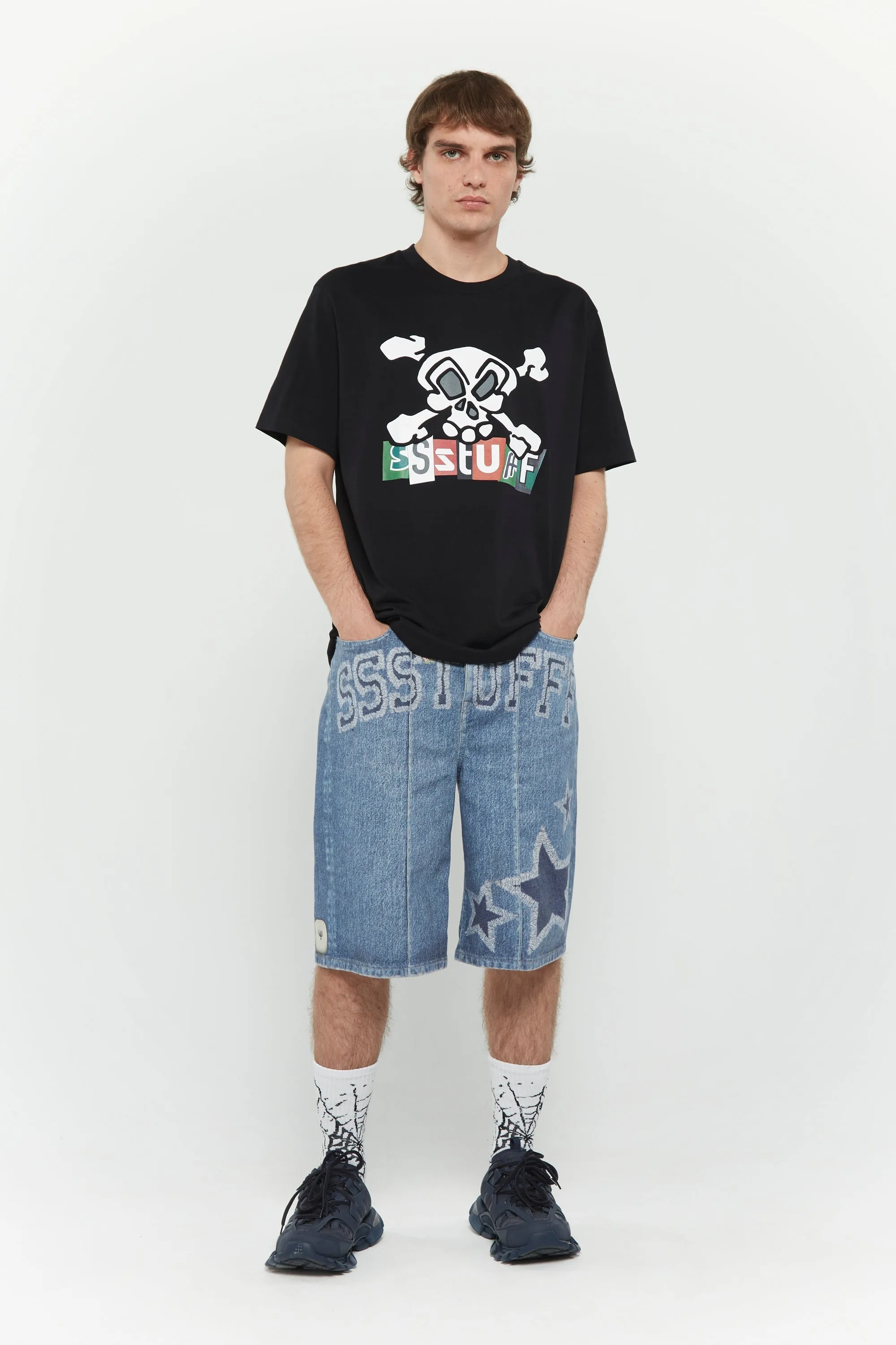 Skull Tee Cozy Layering