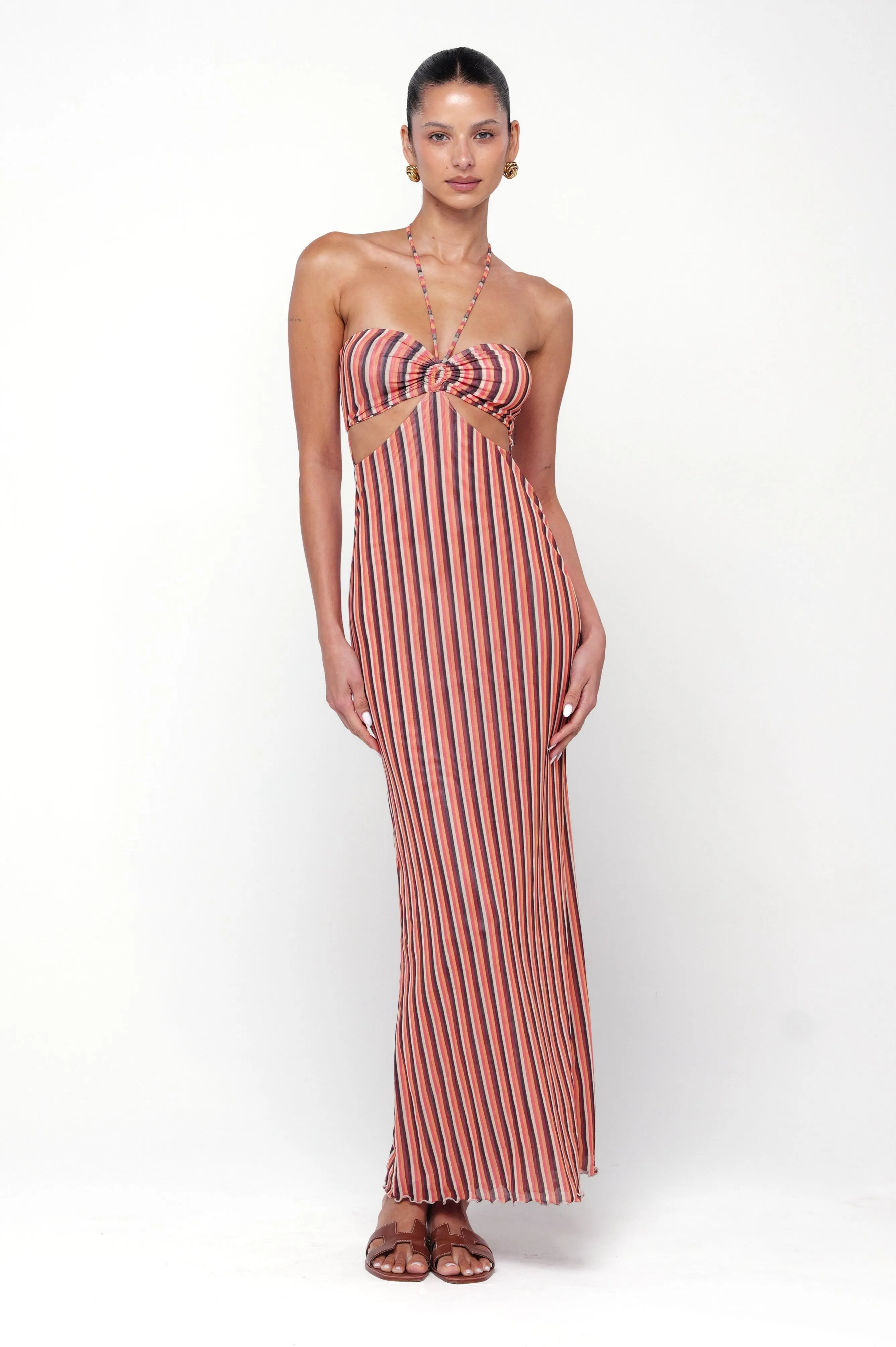Phoebe Dress in Studio 54 Warm Palette Relaxed Waist