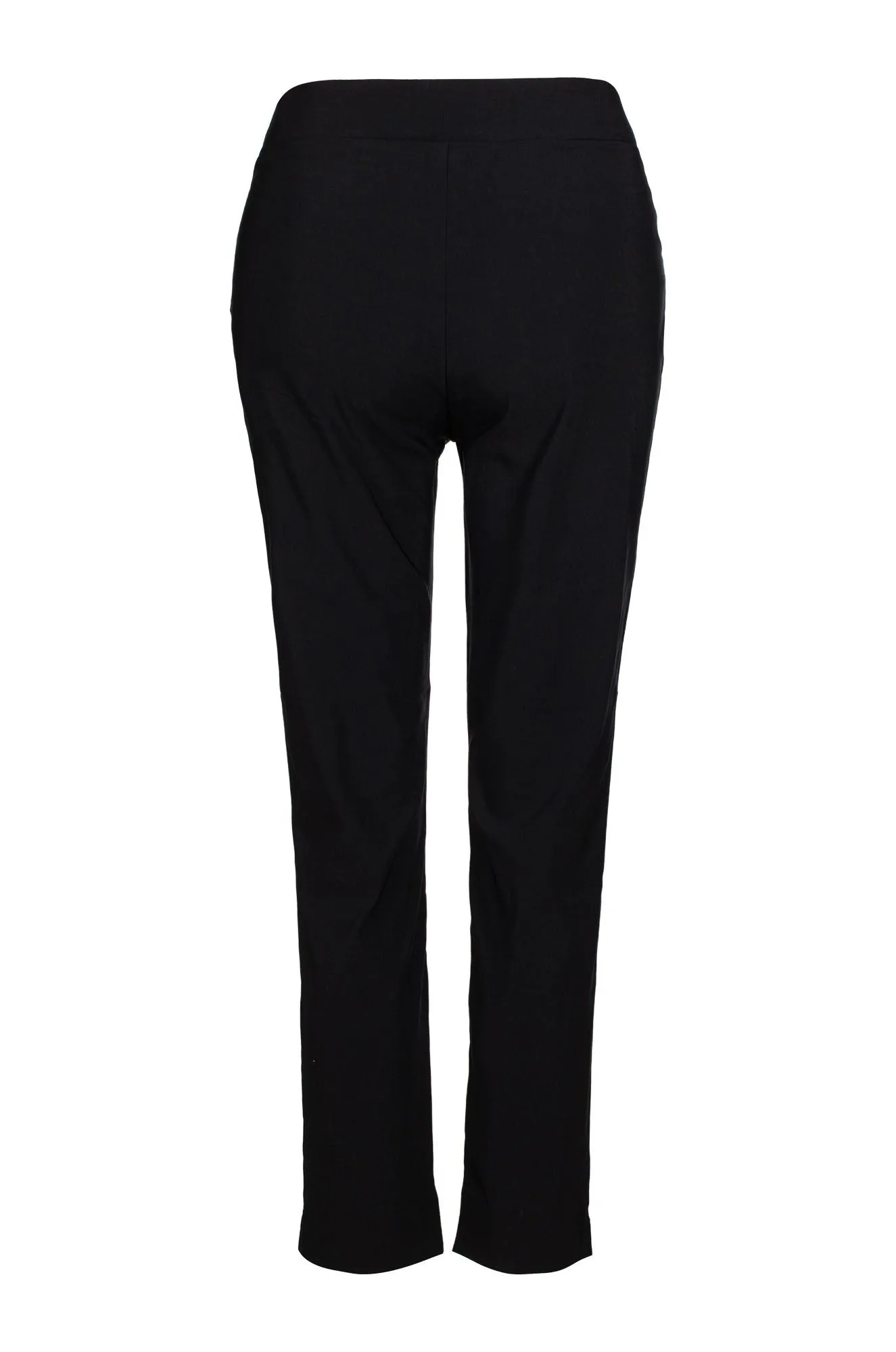 Comfy Motion Platinum Bengaline Capri Pants | Black | 6305C1