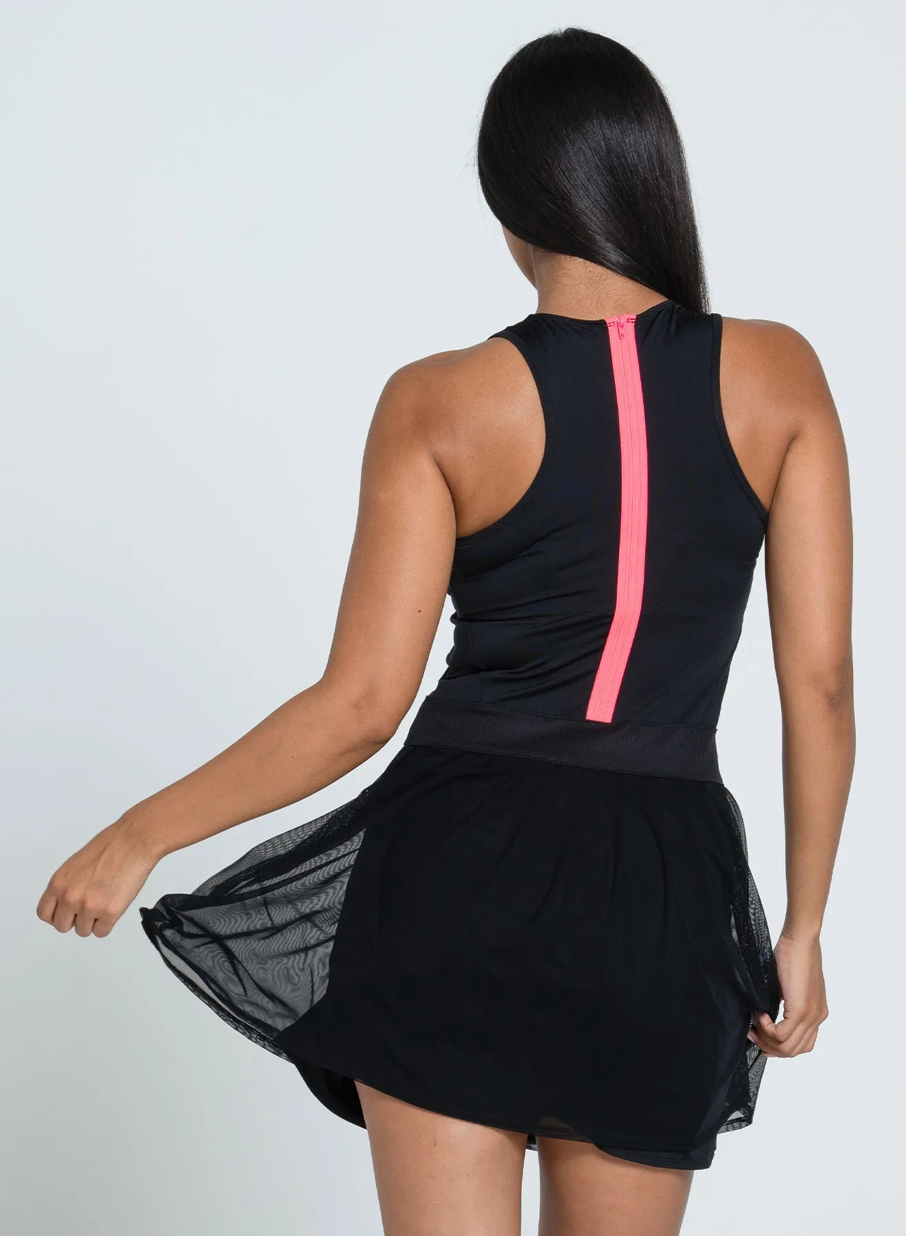 Polished Touch A Line Silhouette Next Level Dress