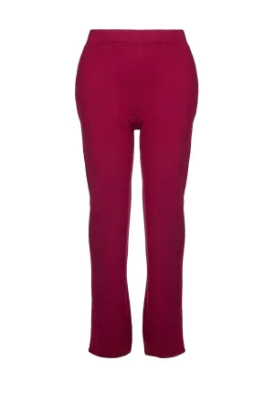 Poly Cotton Fleece Xtra Short Pants | MERLOT | 9153B1 MachineWashable