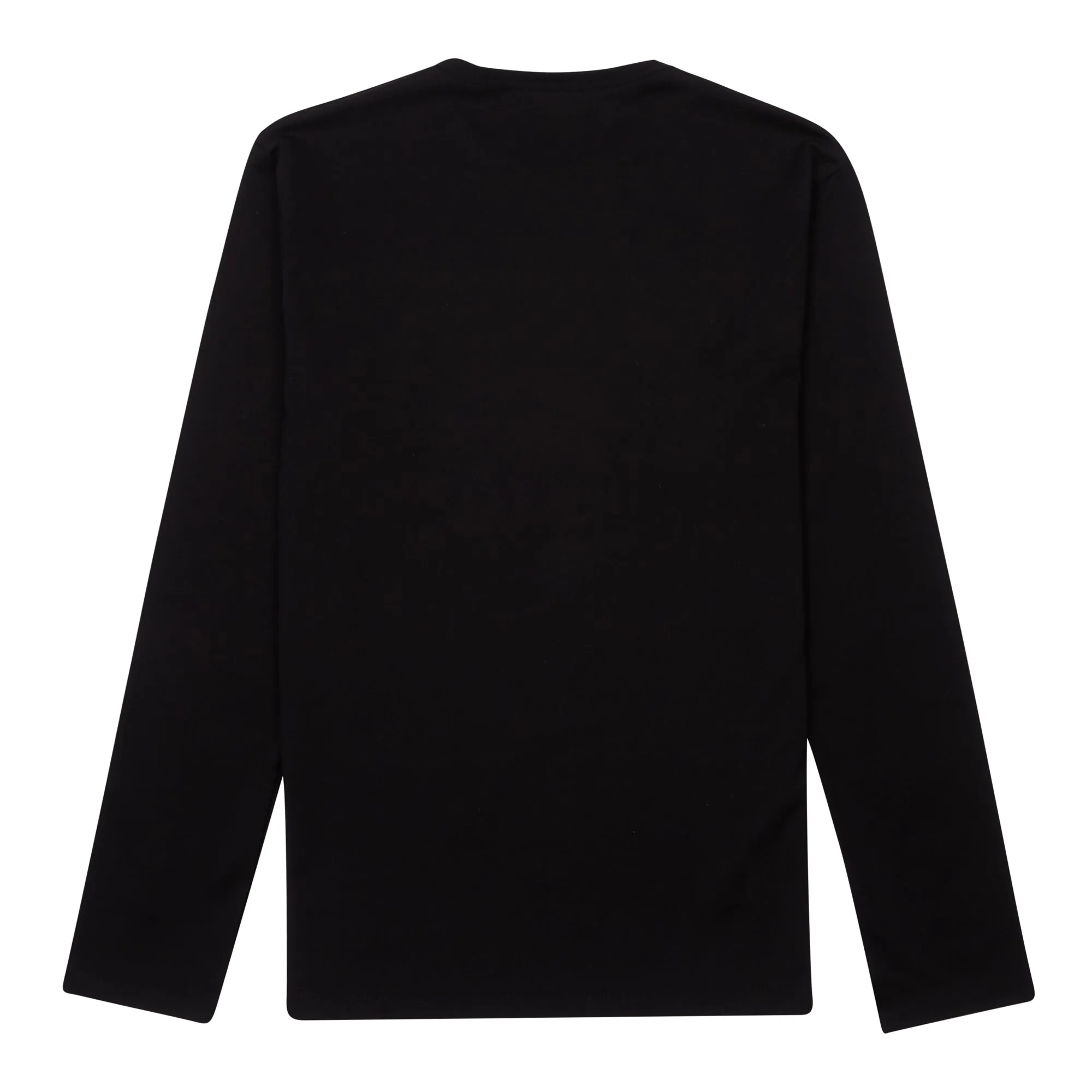 Long Sleeve T-Shirt - Black Printed Logo