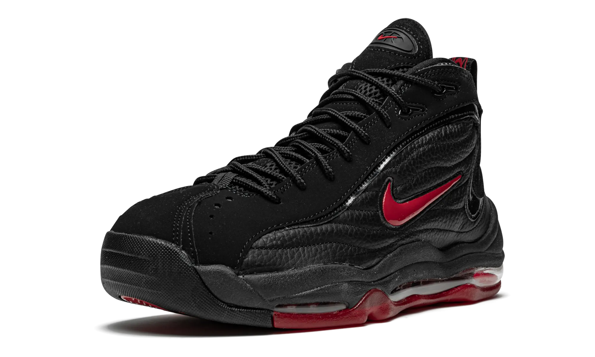 Air Total Max Uptempo "Bred" powerlifting shoes