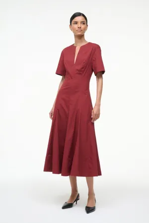 FRANCES DRESS | SANGRIA Trendy And Comfortable Timeless Shape