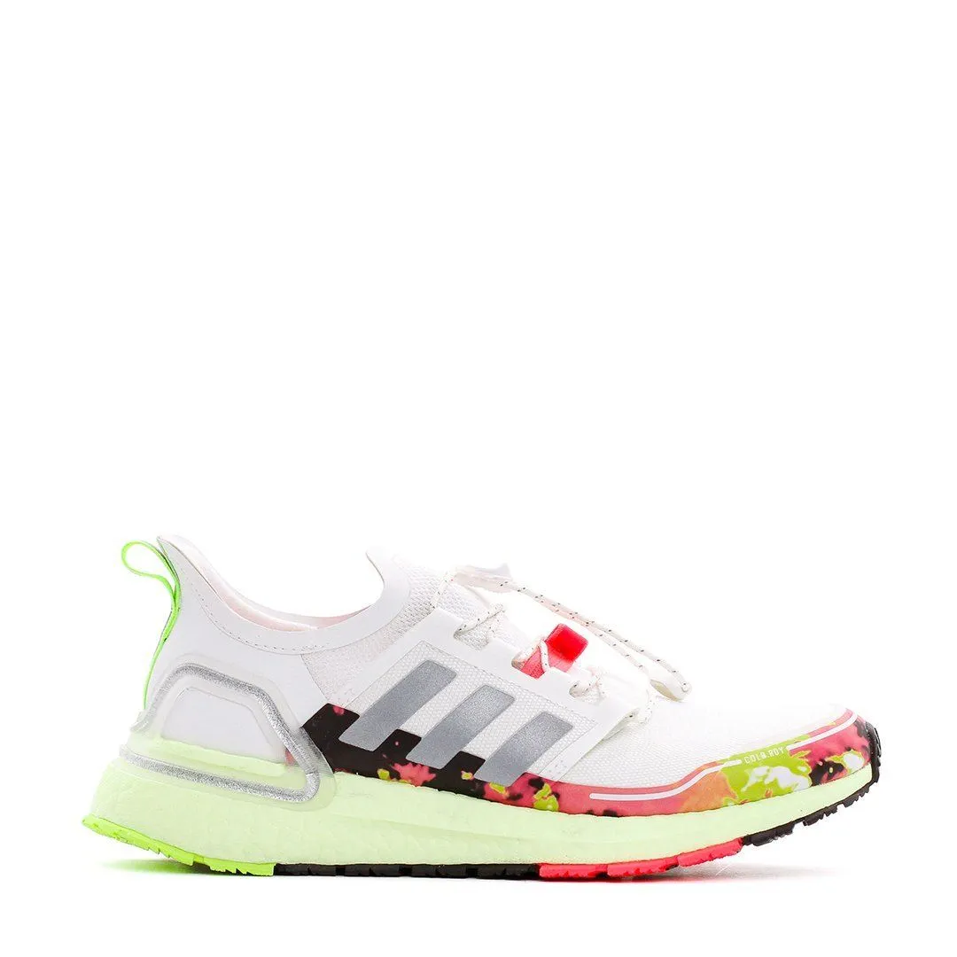 strap - trimmed - design shoes Arch Comfort Adidas Running Women Ultra Boost C.RDY White Green Pink Ultraboost FV6995