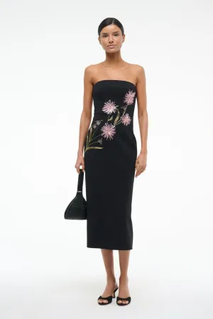 Fresh Palette BROOKE DRESS | DAHLIA DAYDREAM BLACK