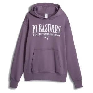 Core Layer Essential Layer Puma Puma X Pleasures Graphic Hoodie Purple Charcoal