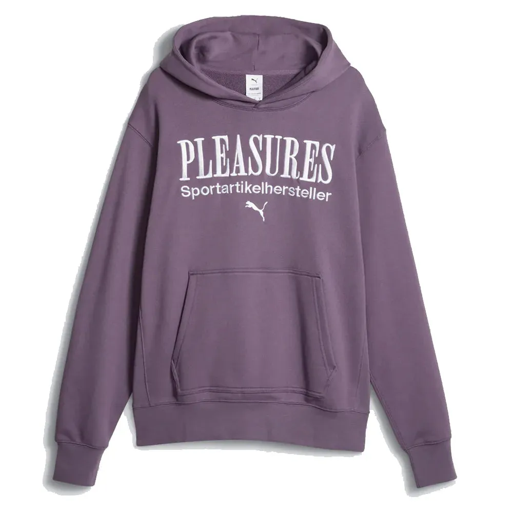 Core Layer Essential Layer Puma Puma X Pleasures Graphic Hoodie Purple Charcoal