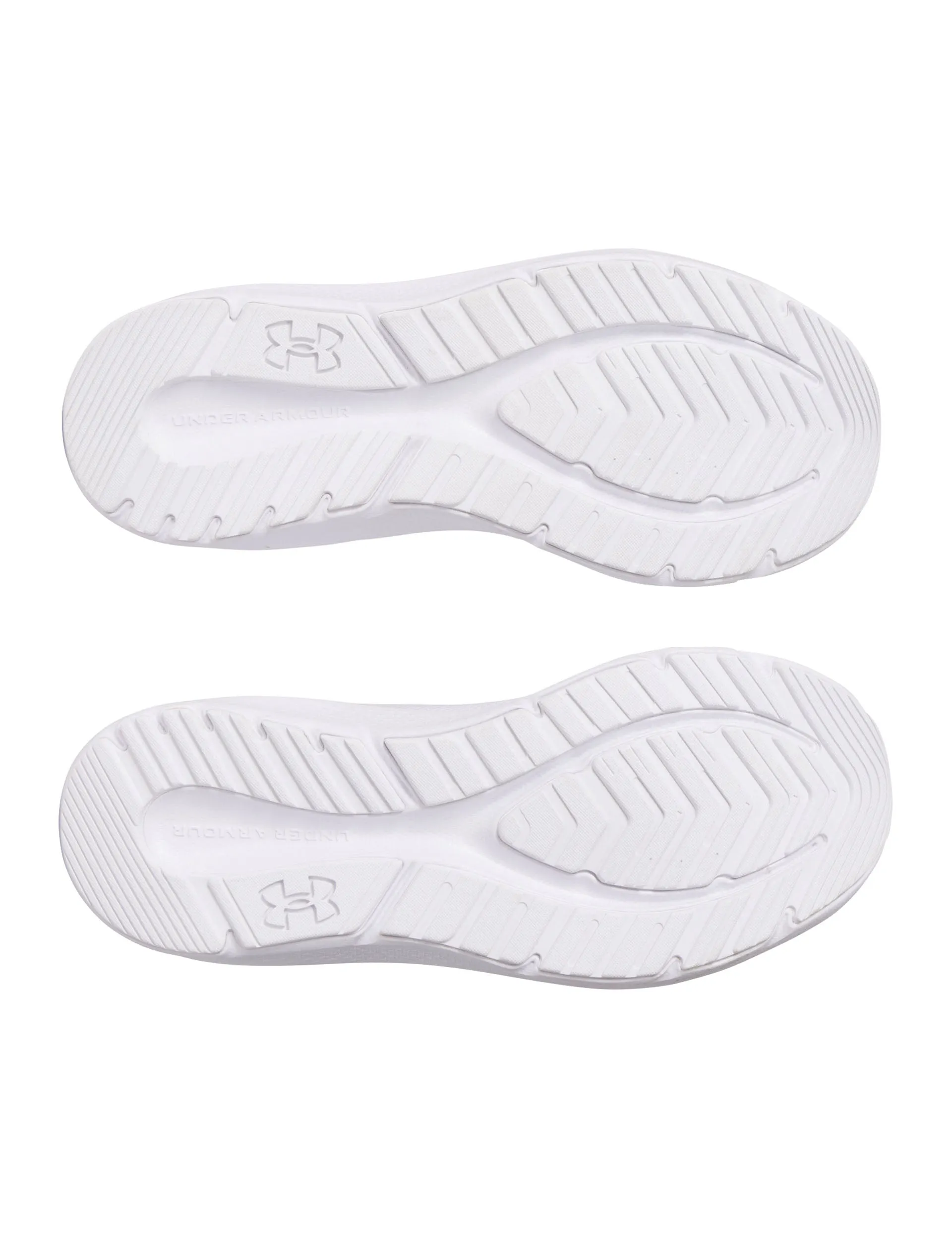 Power Walk multi - density sole Pursuit 4 Running Shoes - White/Metallic Silver