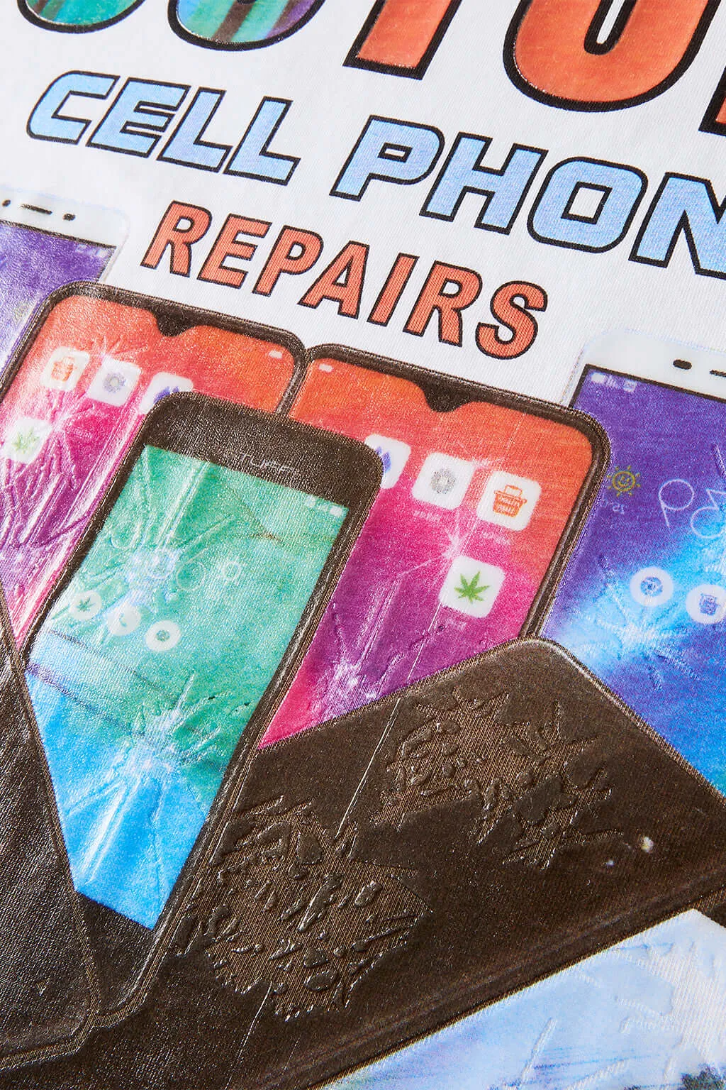 Repair phone Tee Slim Style