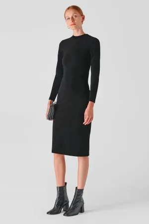 Cord Velvet Jersey Dress Fall Style Airy Drape