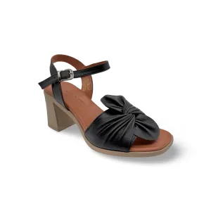 Kids Fun Quana Black Heel Sandal