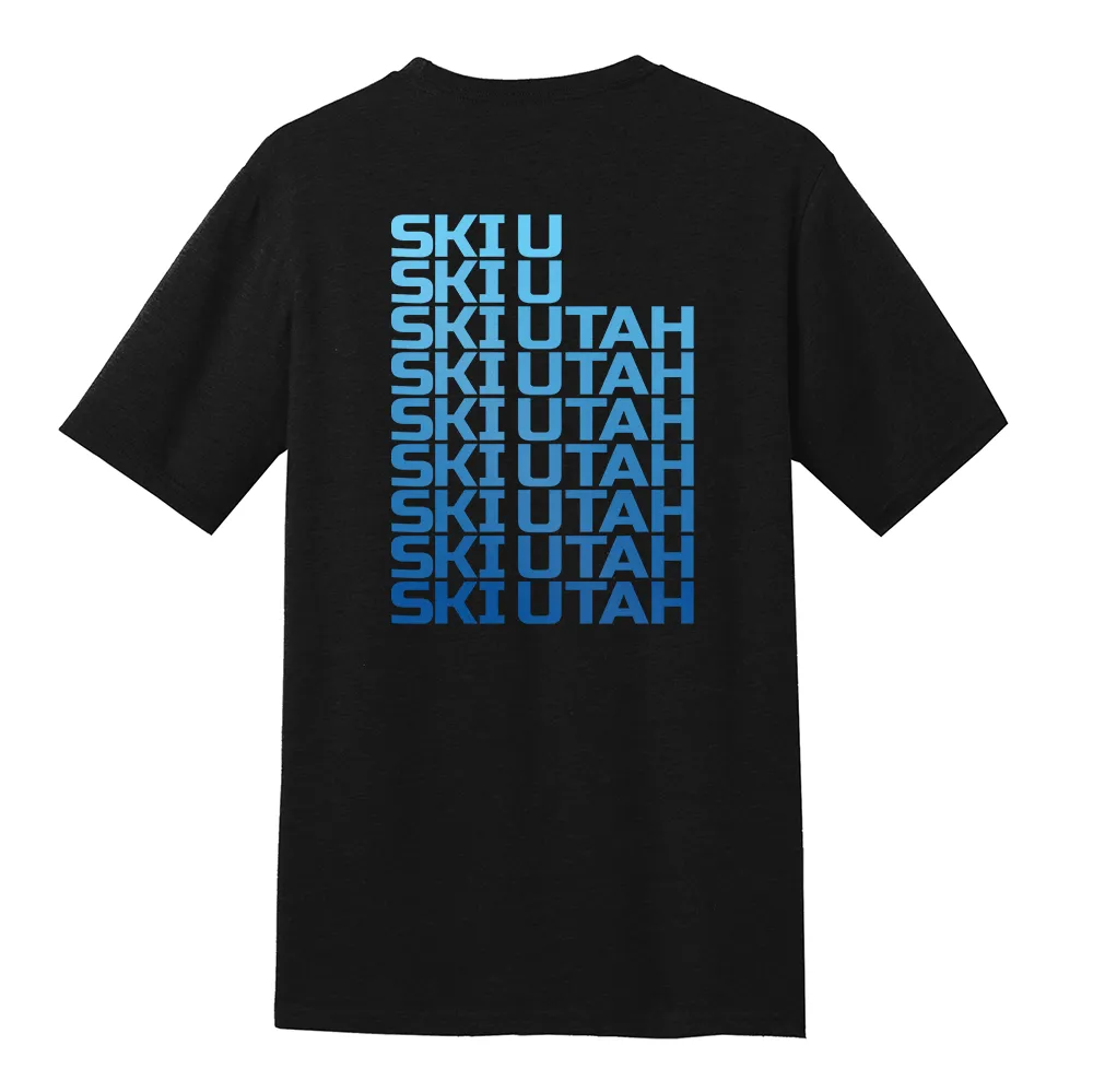 Ski Utah Repeat T-Shirt - Multiple Colorways Minimal Fashion Simple yet stylish