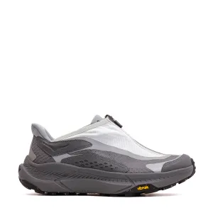 Hoka One One Unisex Project Transport Stardust Satellite Grey 1162850-SSTST mid - top style elastic lacing shoes