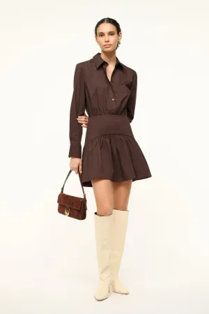 Smart Waistband Fit ROCCO MINI DRESS | EARTH