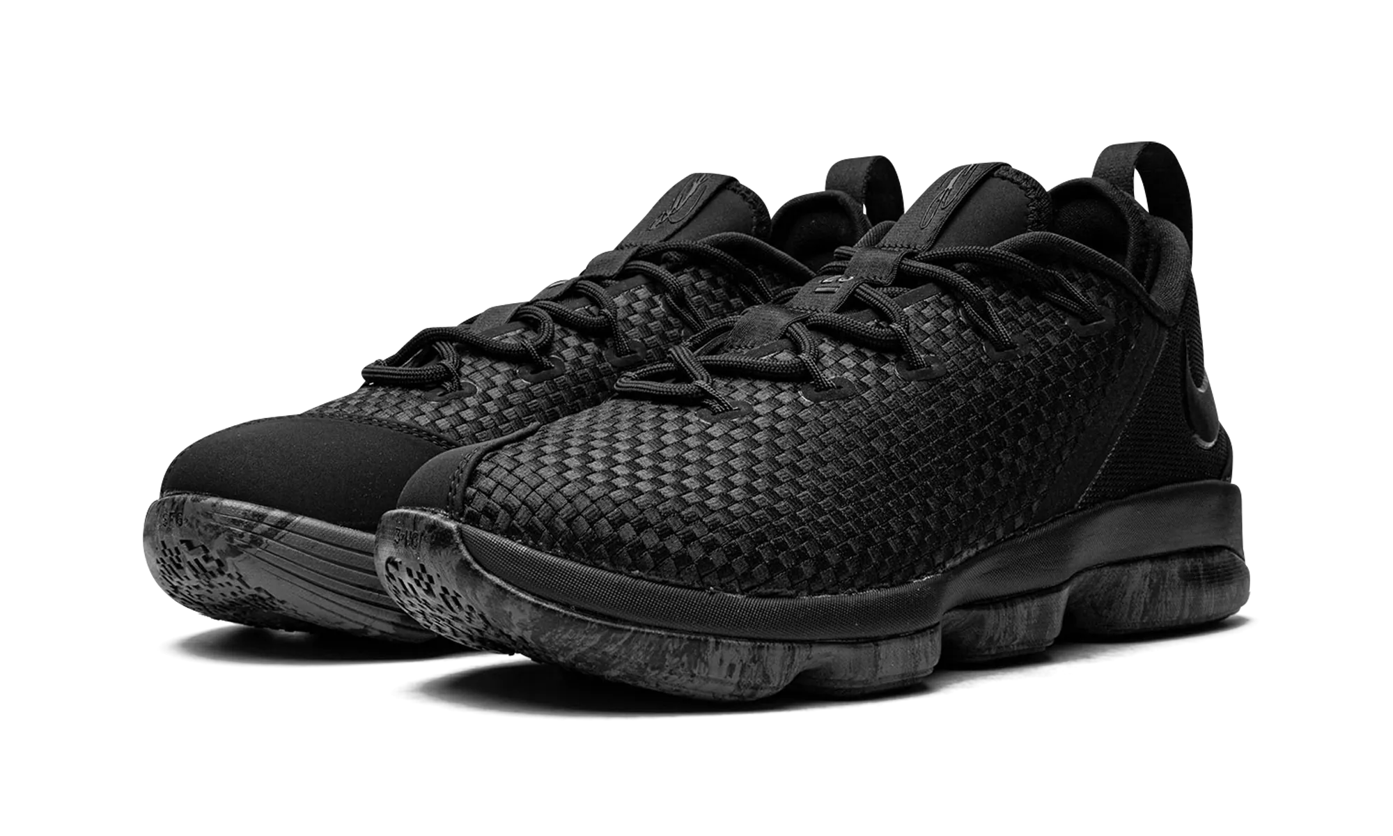 Ventilated Mesh Lebron 14 Low "Pony Hair - Smoky Blue"