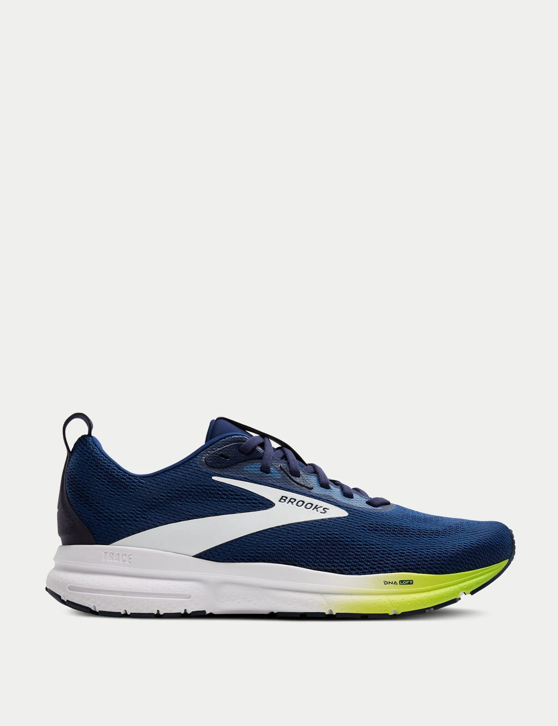 running with a removable insole Trace 4 - Navy/Peacoat/Acid Lime