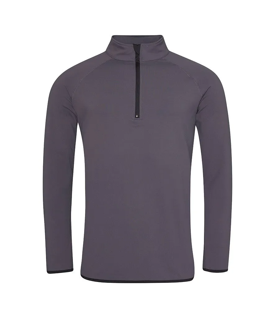 Cool 1/2 Zip Sweatshirt | CHARCOAL/JET BLACK Travel Relaxed perfect for anniversaries