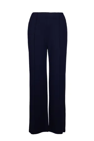 Short Stretch Crepe Pants | NAVY | 8225B1 Comfortable Stretch