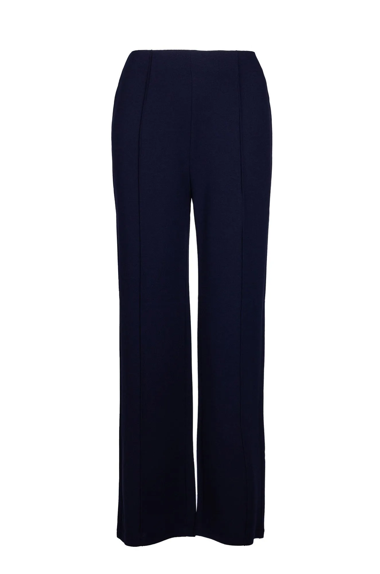 Daily Style Short Stretch Crepe Pants | NAVY | 8225B1