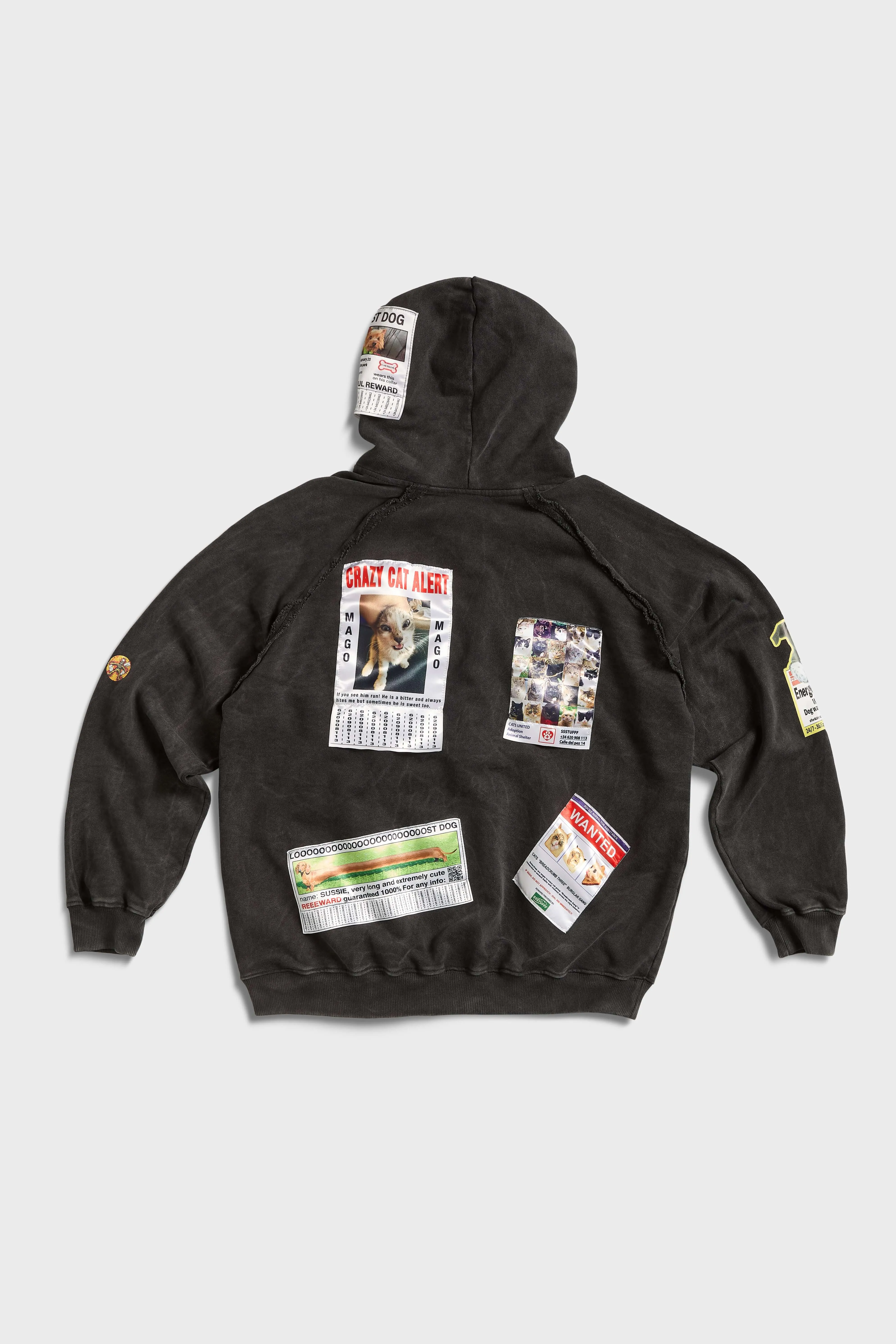 Raglan Ads Zip-Up Ribbed Hem logoed