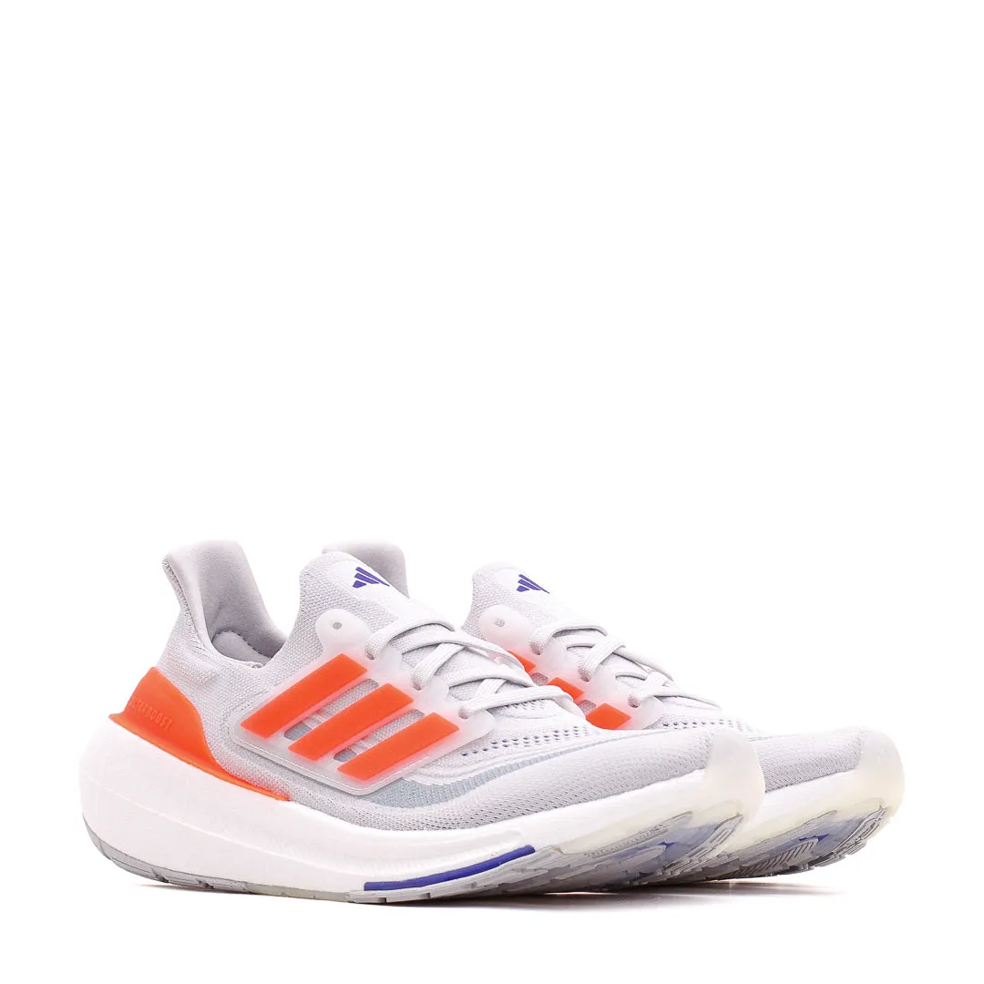synthetic - upper - durability - strength shoes Adidas Running Men Ultraboost Light Grey HQ8596
