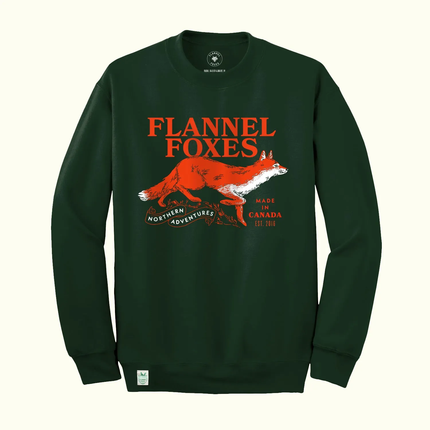 StaticResistantLining Red Fox Sweatshirt