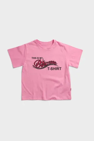 Princesss Cropped Tee Lightweight Layer