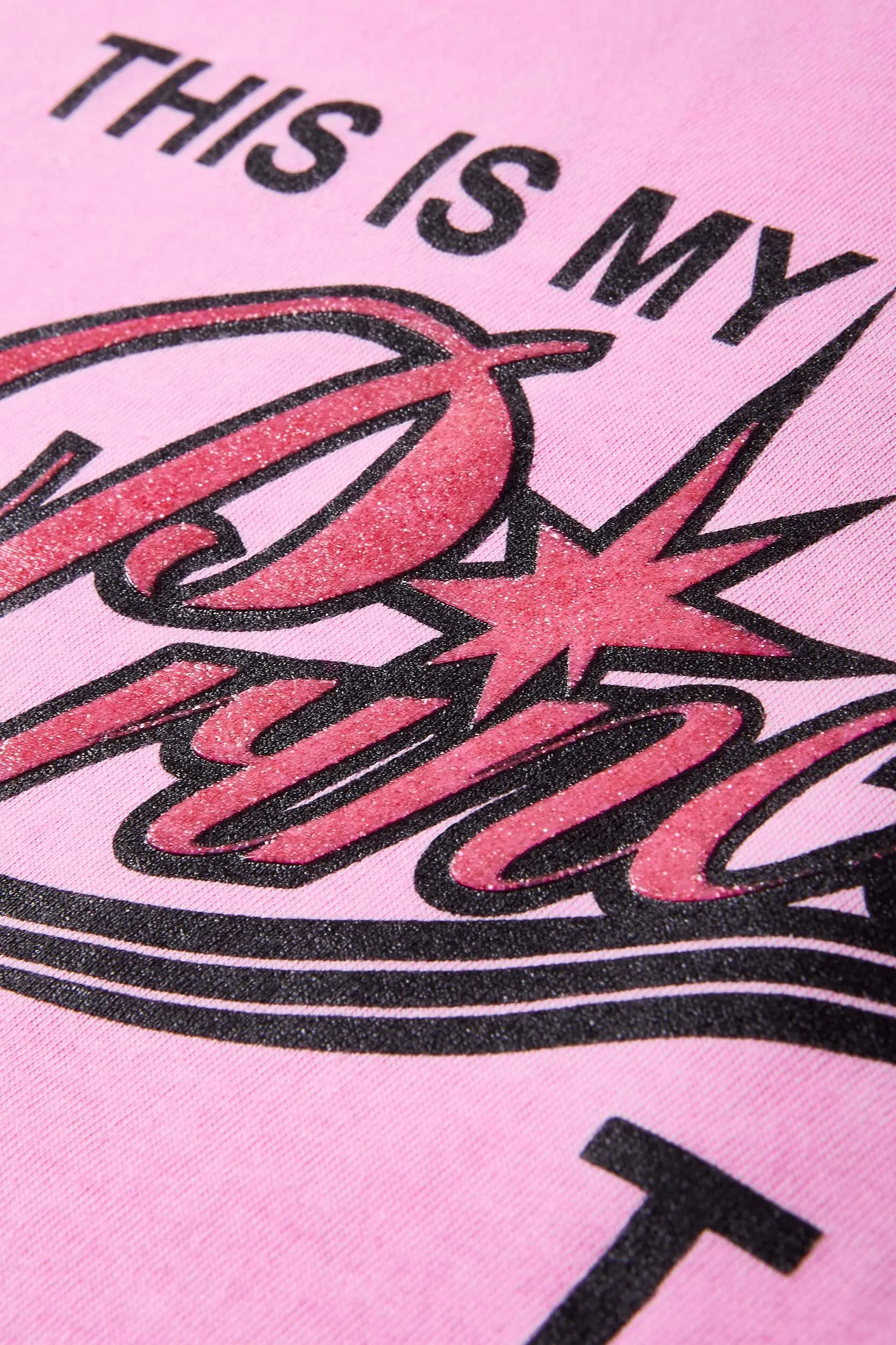 Low carbon footprint Plus size clothing Princesss Cropped Tee