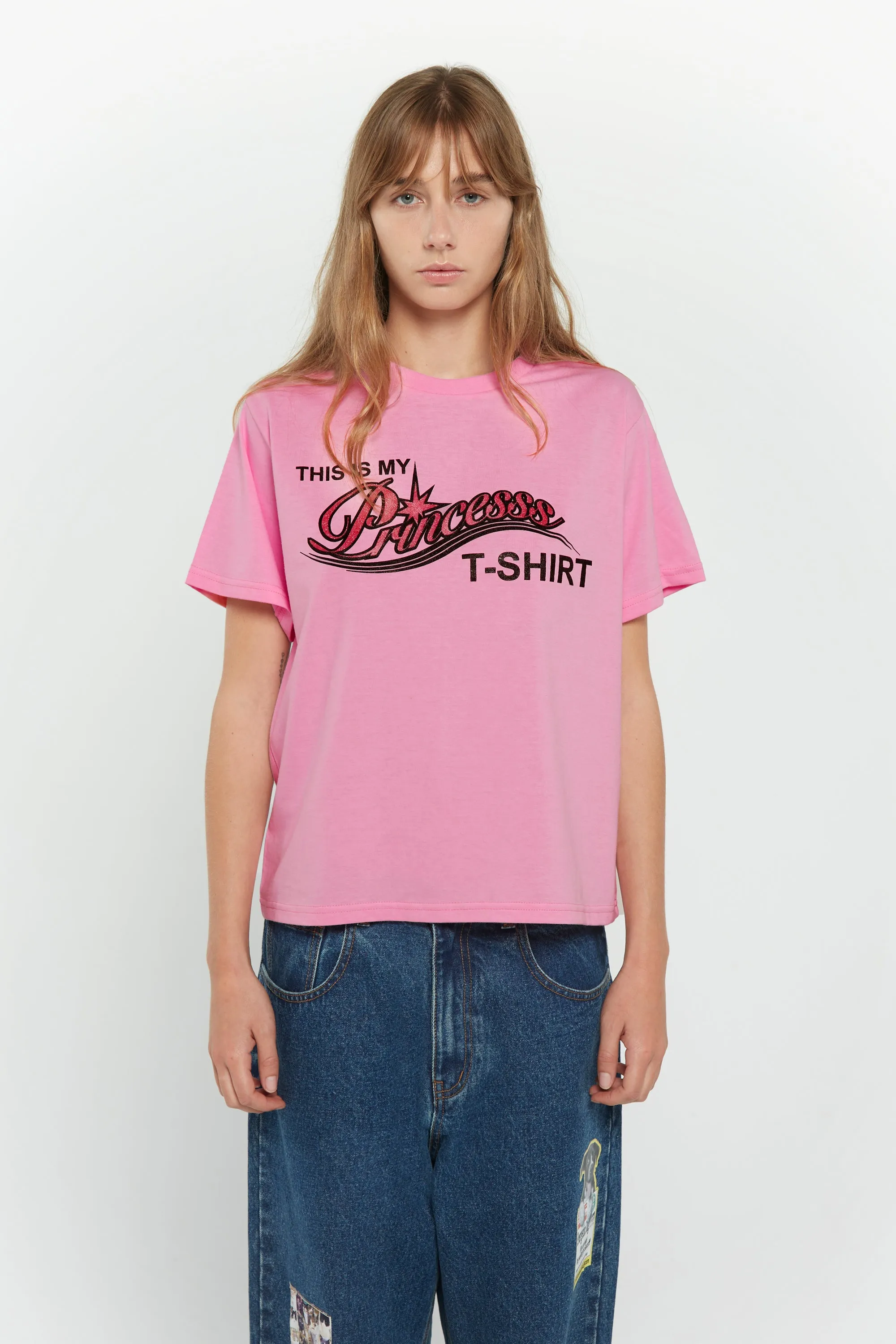 Princesss Cropped Tee Comfort Wearable