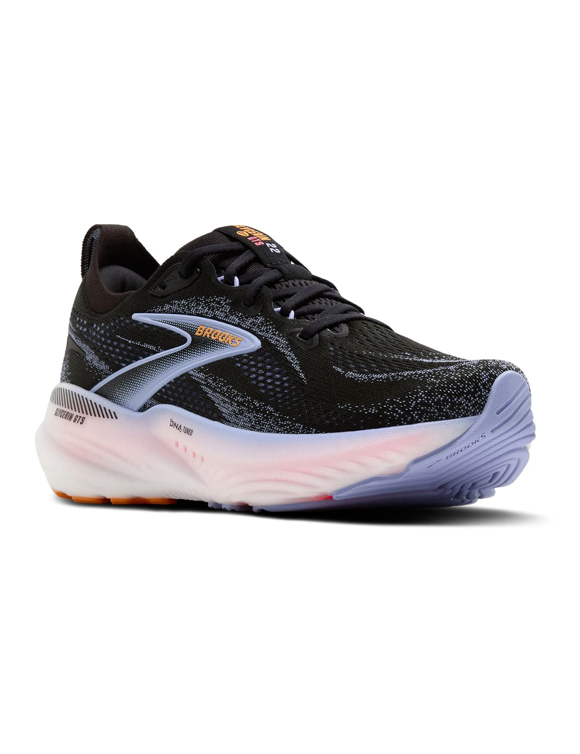 Traction Grooves Glycerin GTS 22 - Black/Blue Heron/Orange