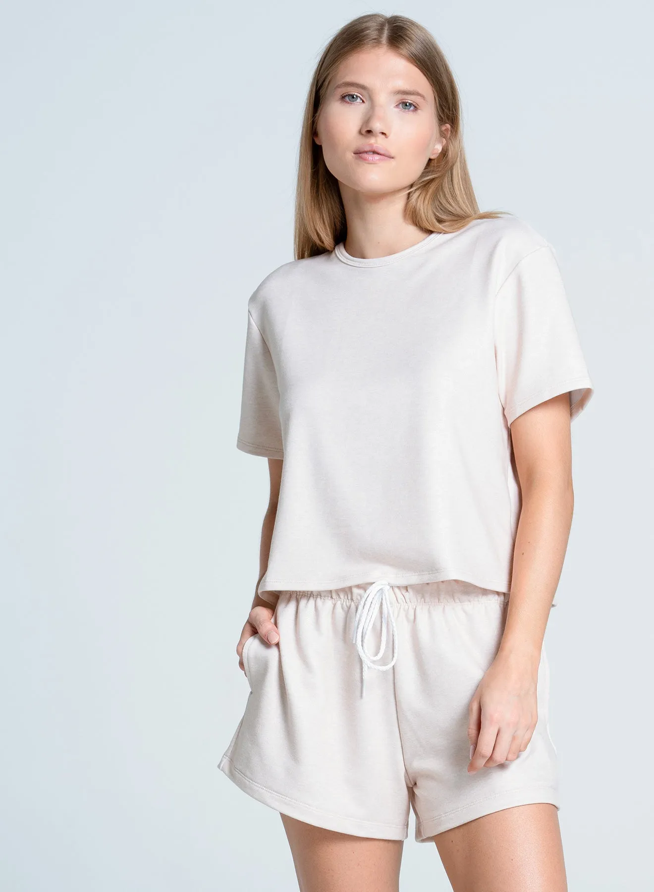 Fun and Relaxed Renew Heather Short Sleeve