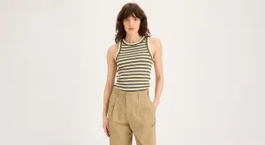 Daily Comfort Smart Design Rib Tank, Slim Fit