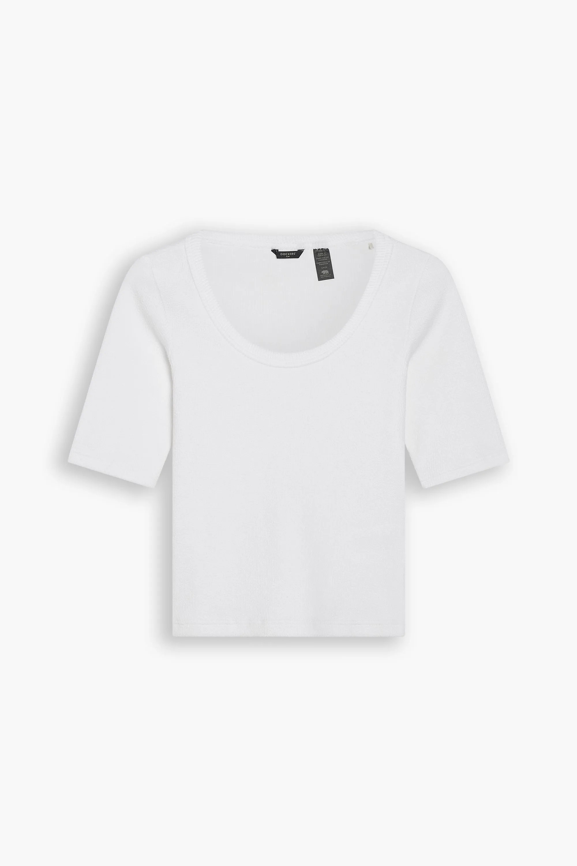 Soft and Lightweight Rib Tee, Slim Fit