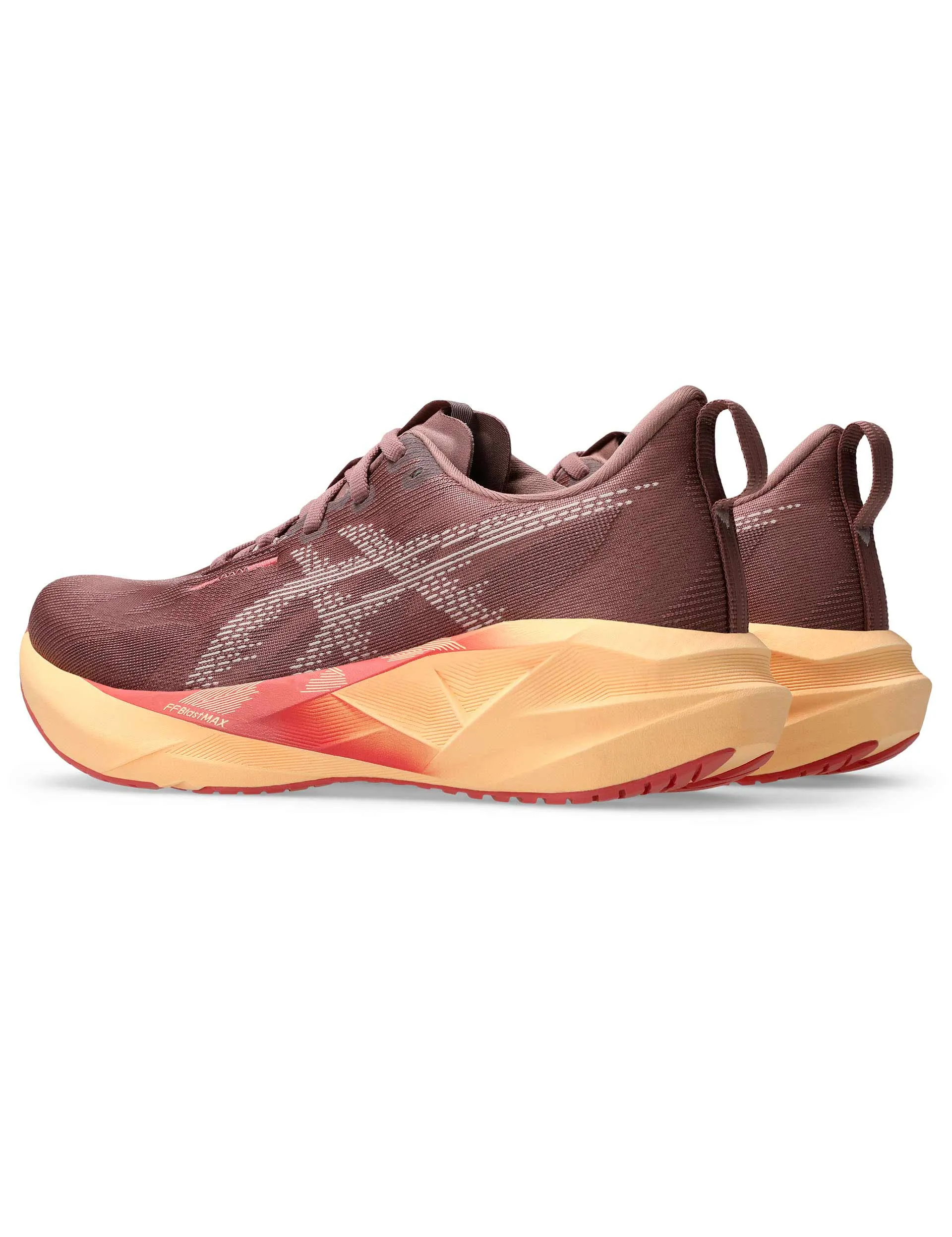 Dual Density Collars Moisture   Wicking Novablast 5 - Rubble Red/Fawn