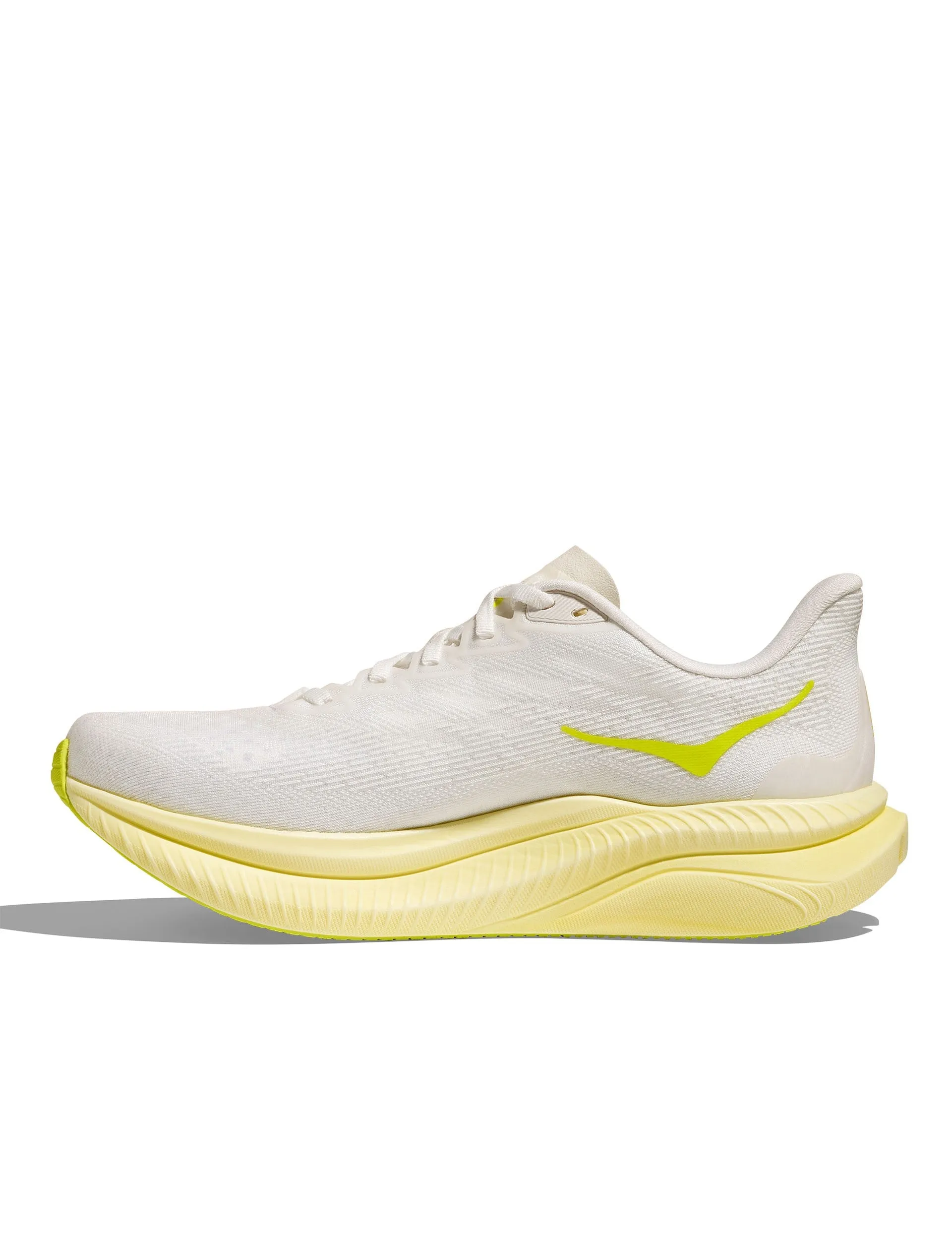 Mach 6 - White/Neon Hoka Citrus Speed Boost