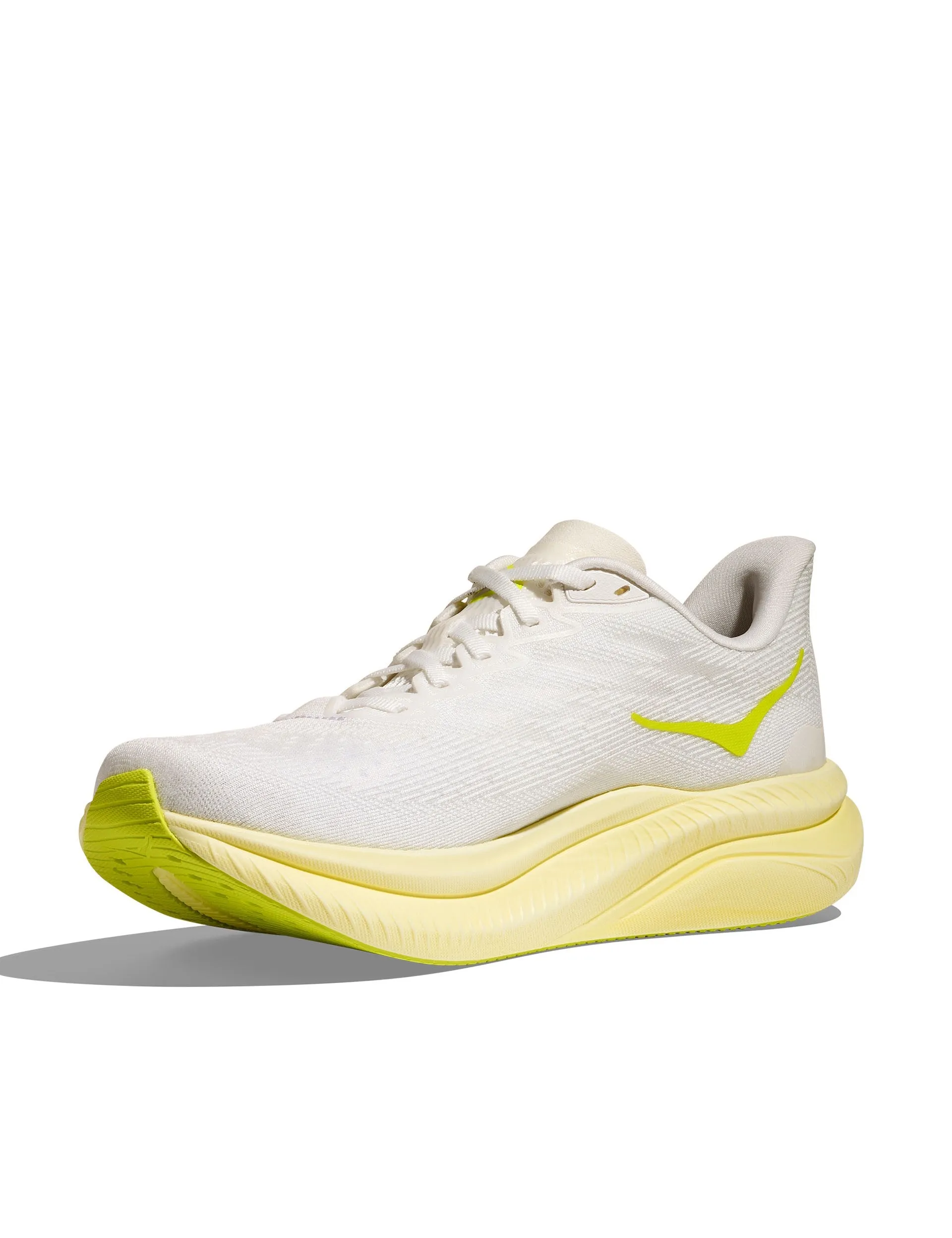 multipurpose shoes Mach 6 - White/Neon Hoka Citrus