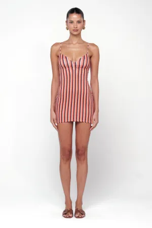 Micro Mini Dress in Studio 54 Edge Detail