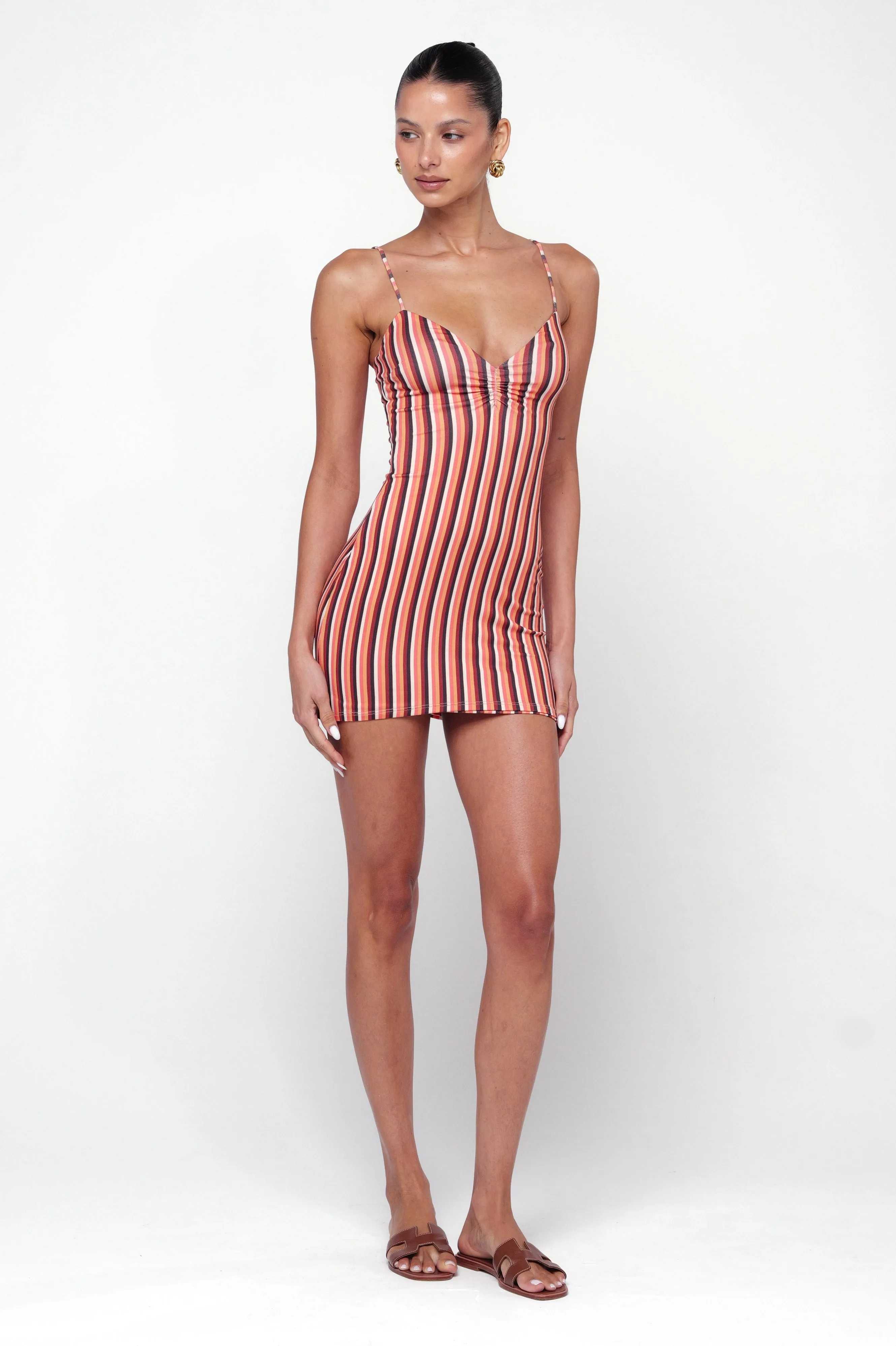 Micro Mini Dress in Studio 54 Light Motion