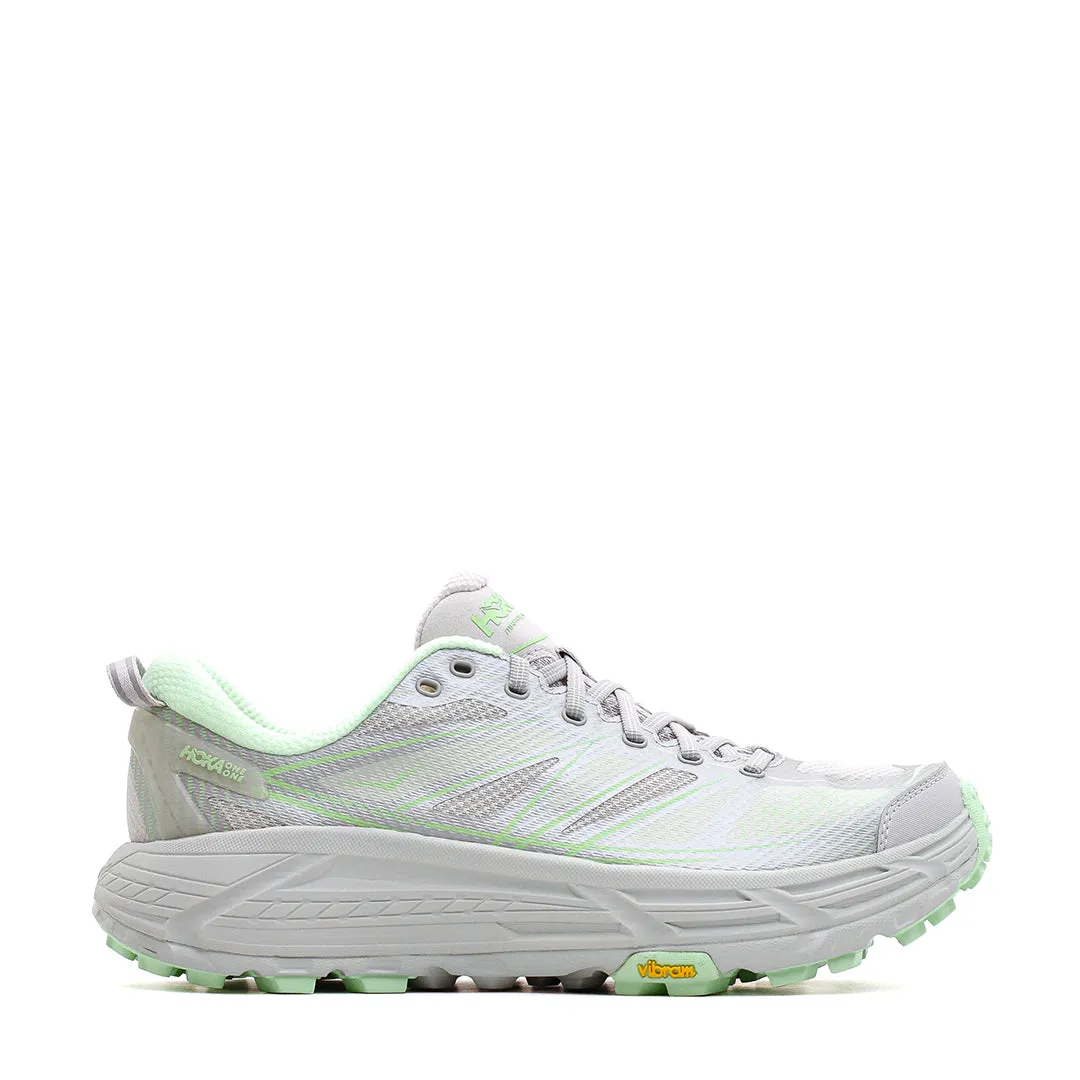Hoka One One Men Mafate Speed 2 Mercury Harbor Mist 1126851-MHMS running in a color run machine - washable - design shoes